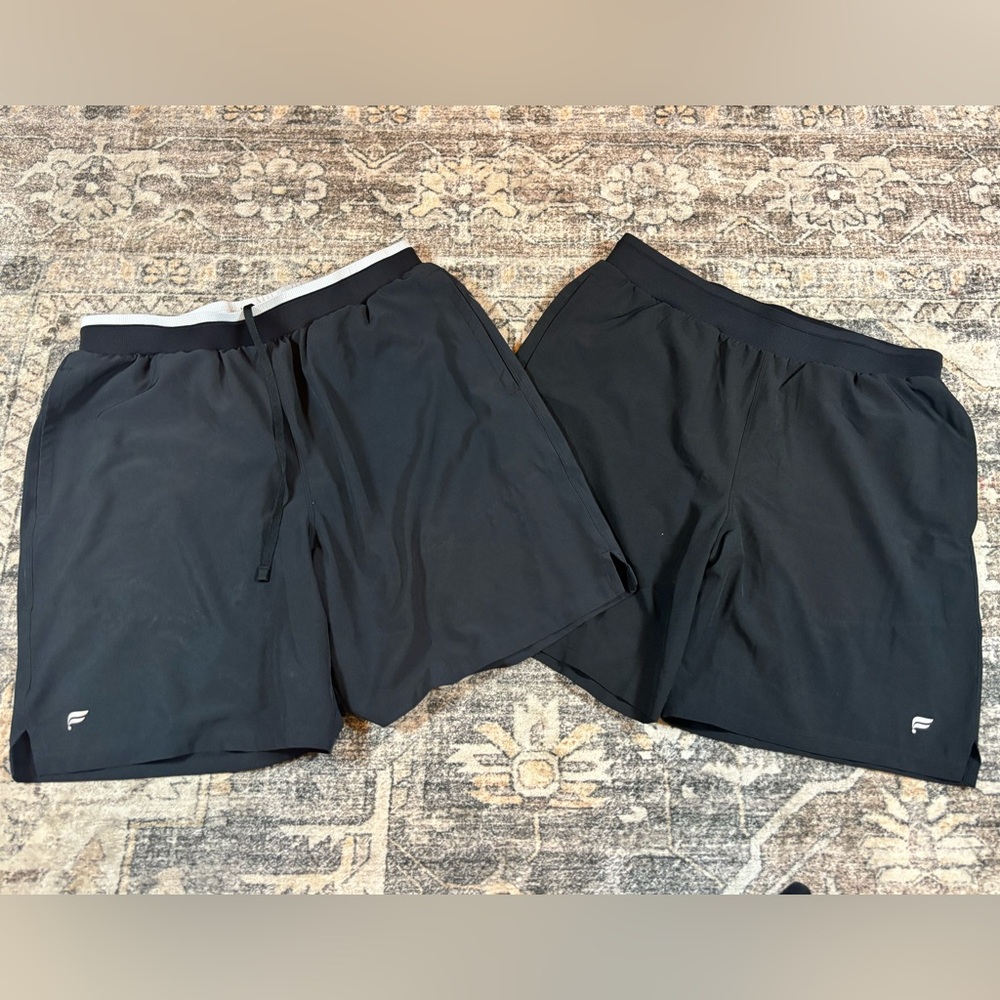 Mens Fabletics Lined Shorts 7” Inseam See Measurements for‎ Size, No Tag